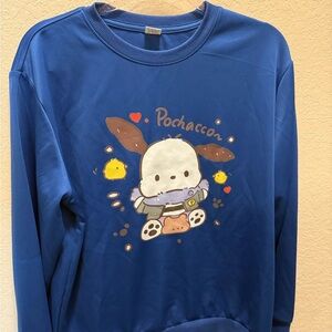 Blue Pochacco Sweatshirt adult size Med
